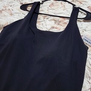 Powerboat square neck athletic dress